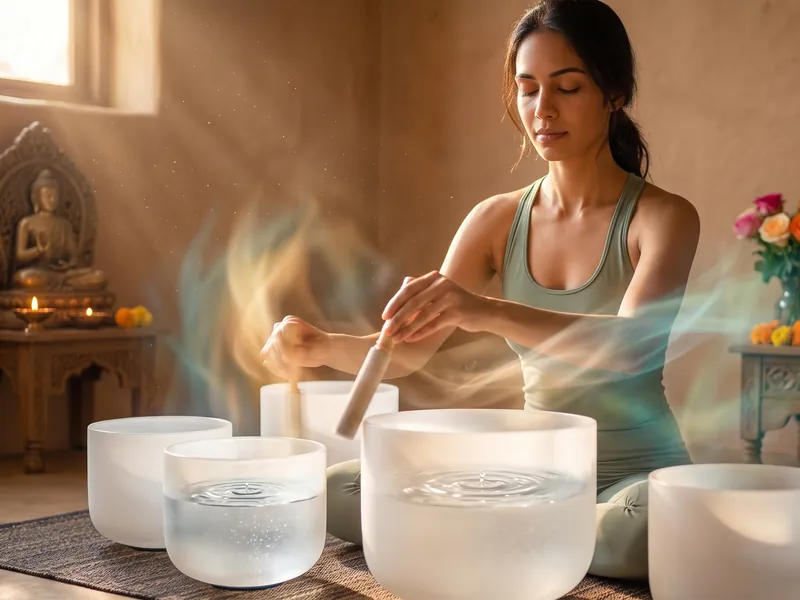 Sound Healing - Tigelas de Cristal