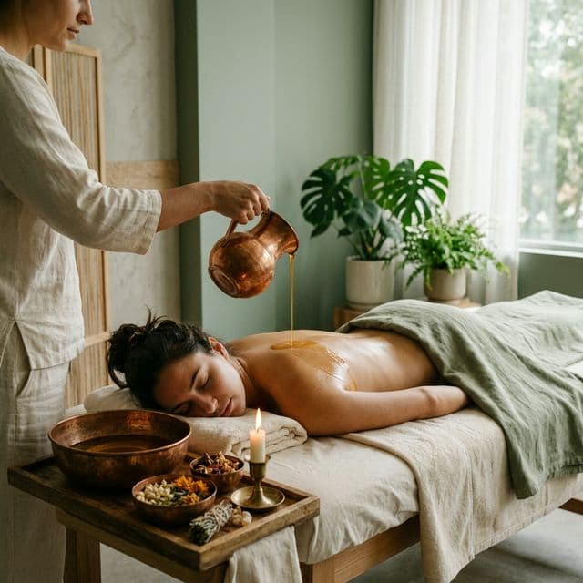 Massagem Ayurvédica (Abhyanga)
